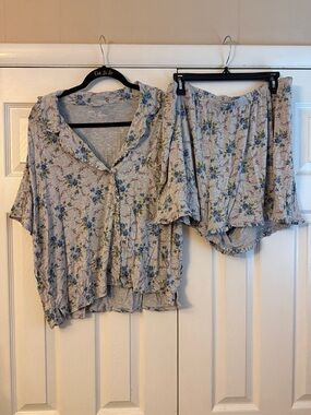 Aerie real soft pj set